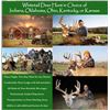 Image 1 : 3 Day, 2 night FREE RANGE Whitetail Deer Hunt for 1, choice of 5 states (IN, OK, OH, KY, KS)