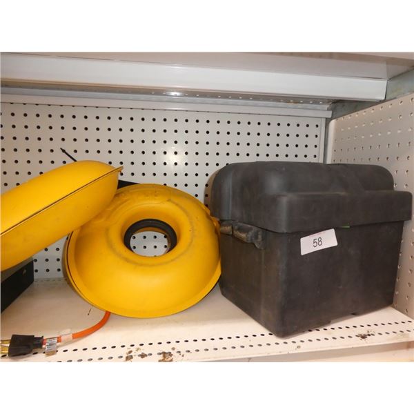 extension cord reels & battery case