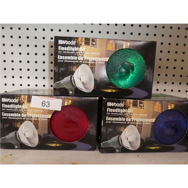 landscape/holiday lighting floodlight kits (RBG)