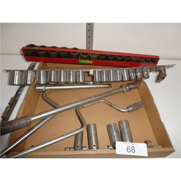 1/2" dr socket set impact set