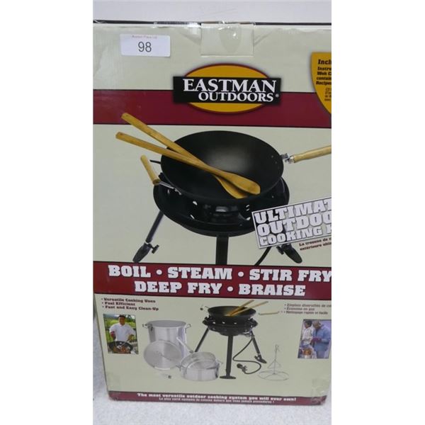 outdoor cooking kit new in box
