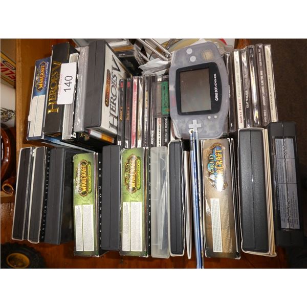 misc. computer games & CDs