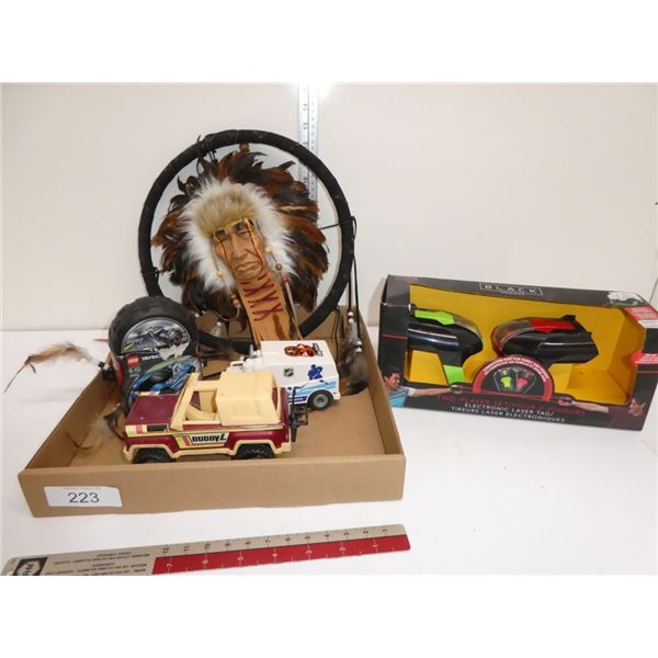toy cars, 2-player electronic laser tag