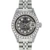 Image 2 : Rolex Ladies Stainless Steel Quickset Meteorite Diamond Lugs Jubilee Datejust Wr