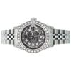 Image 3 : Rolex Ladies Stainless Steel Quickset Meteorite Diamond Lugs Jubilee Datejust Wr
