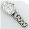 Image 6 : Rolex Mens Stainless Mother Of Pearl Diamond 36MM Datejust Wristwatch