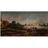Image 1 : Aert van der Neer - River View by Moonlight