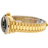 Image 6 : Rolex Ladies 18K Yellow Gold Black Diamond And Sapphire President
