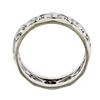 Image 9 : Antique 14k White Gold 0.20 ctw Diamond 7mm Eternity Band Ring