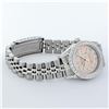 Image 5 : Rolex Ladies Stainless Steel Quickset Salmon Diamond Lugs Jubilee Datejust Wrist