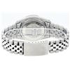 Image 5 : Rolex Mens Stainless Steel 36MM Black Index Pyramid Diamond Datejust Wristwatch