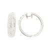 Image 2 : 8.00 ctw Diamond Earrings - 18KT White Gold