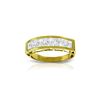 Image 1 : Genuine 2.25 ctw White Topaz Ring 14KT Yellow Gold - REF-54H2X