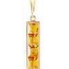 Genuine 2.25 ctw Citrine Necklace 14KT Yellow Gold - REF-36Z9N