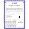 Image 2 : Genuine 5 ctw Amethyst Necklace 14KT Yellow Gold - REF-31F9Z