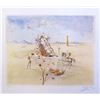 Salvador Dali COSMIC HORSEMAN  Limited Edition Plate Signed Lithograph W/COA