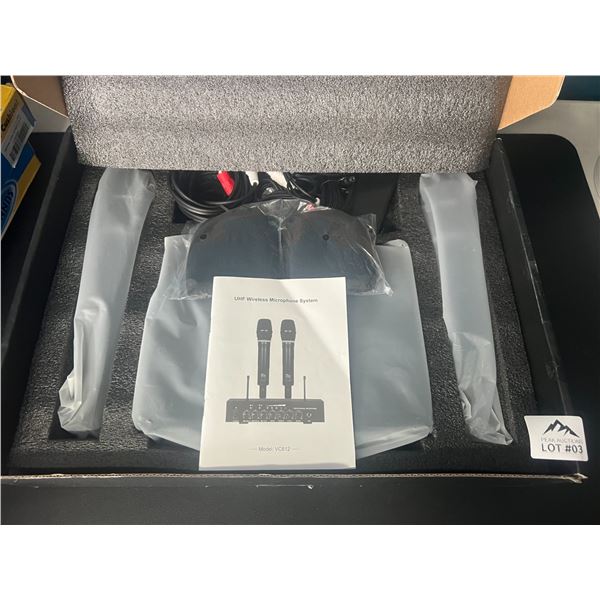 Lot of 1 Professional Wireless Microphone/Karaoke System