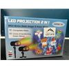Image 1 : Lot of 1 LED Motion Projector for Outdoors - Holiday Designs/Patterns