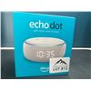 Image 1 : Lot of 1 Echo Dot Smart Speaker w/ Clock + Alexa