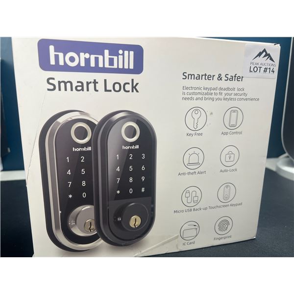 Lot of 1 Hornbill Smart Electronic Door Lock