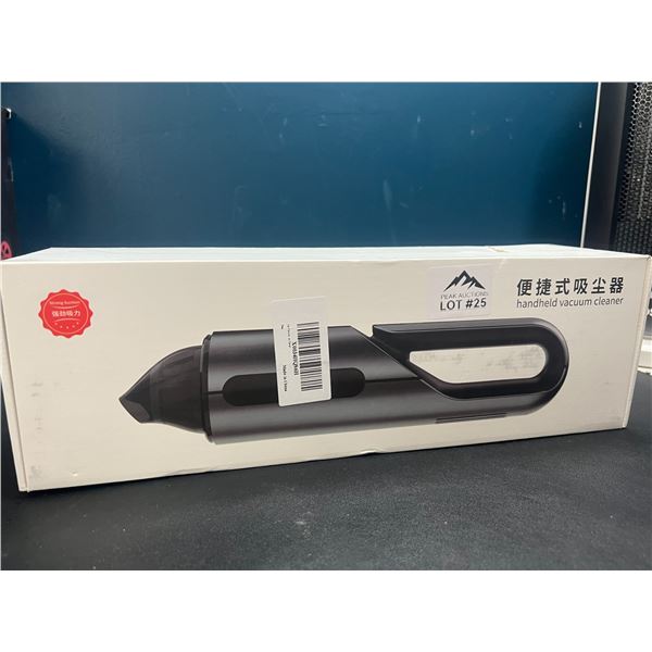 Lot of 1 Handheld Rechargeable/Cordless Vacuum Cleaner