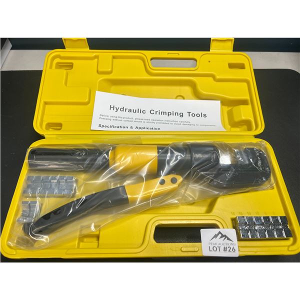 Lot of 1 Hydraulic Crimping Tool