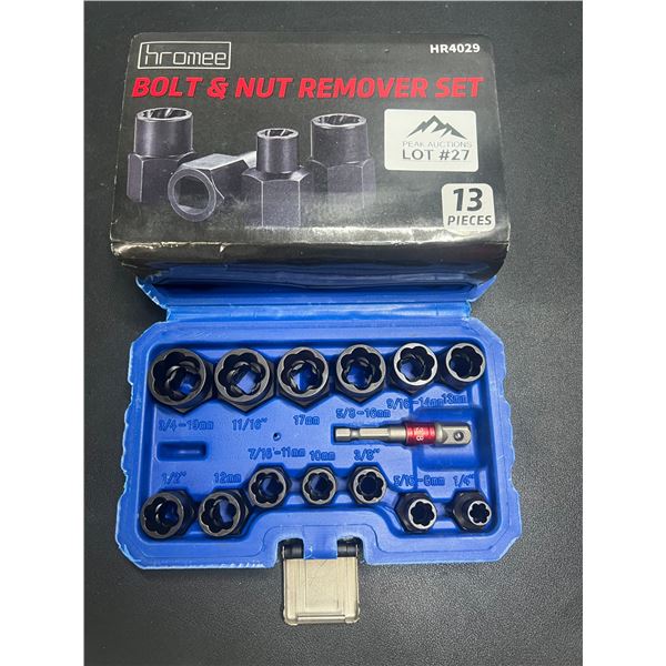 Lot of 1 Bolt & Nut Remover Tool Set