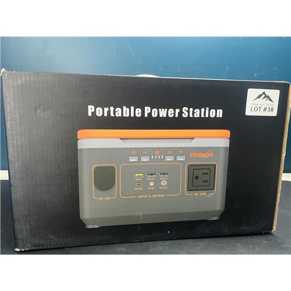 Lot of 1 FoxNov FX300 Portable Power Station Generator