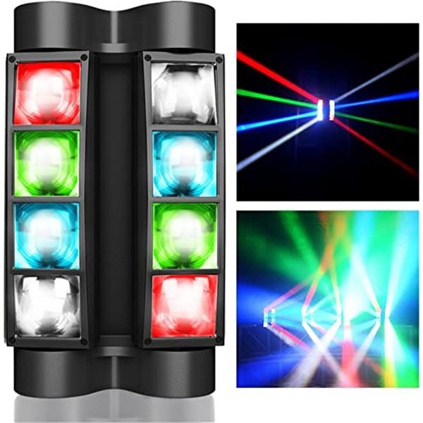 Lot of 1 Betopper Spider Moving Stage Light/DJ Disco Party LED Stage Light