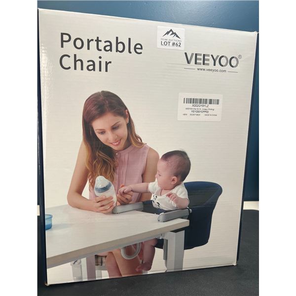 Lot of 1 Portable High Chair/Clip-On High Chair