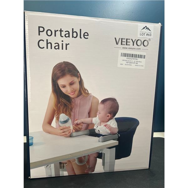 Lot of 1 Portable High Chair/Clip-On High Chair