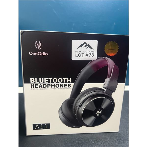 Lot of 1 OneOdio A11 Bluetooth Headphones