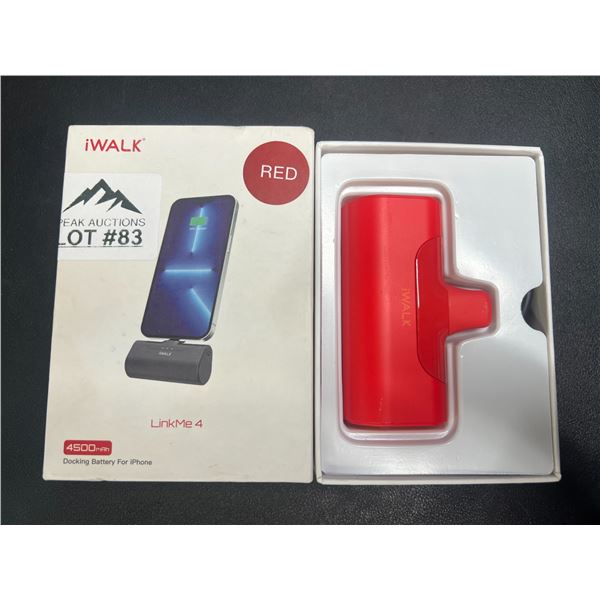 Lot of 1 iWalk Portable Charger/Powerbank for iPhone - 45000mAh