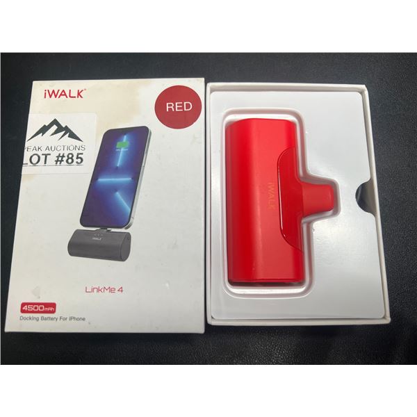 Lot of 1 iWalk Portable Charger/Powerbank for iPhone - 45000mAh