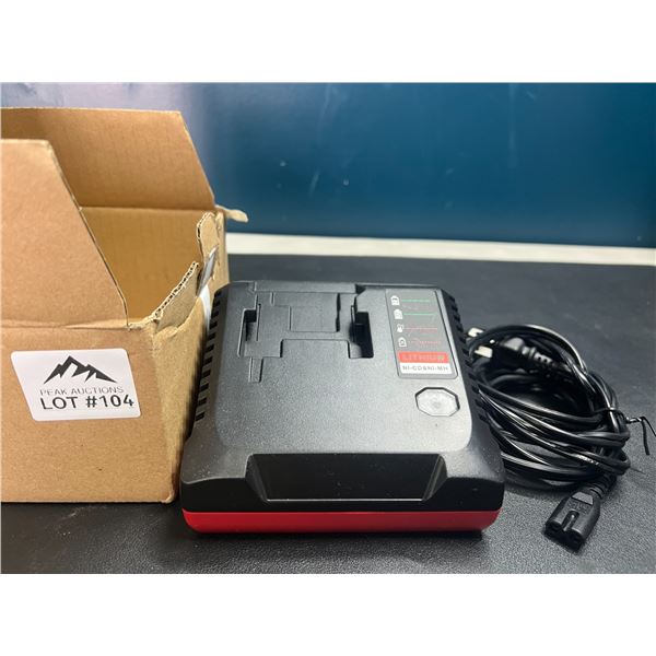 Lot of 1 Porter Cable PCXMVC Multi-Chemistry Slide Pack Charger