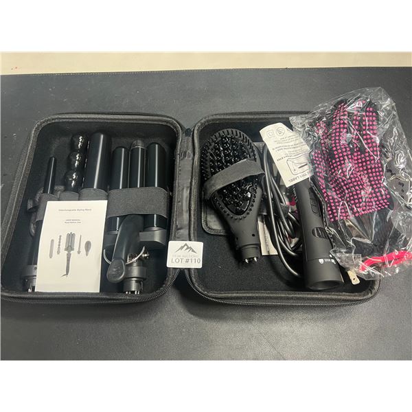 Lot of 1 Interchangeable Hair Curler/Styler Wand