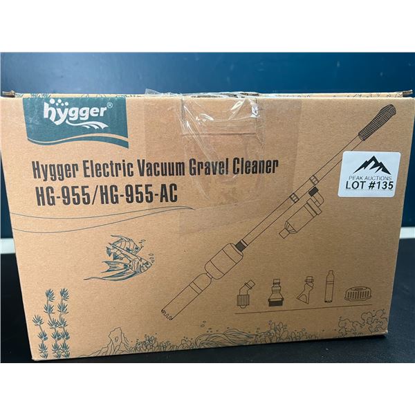 Lot of 1 Hygger Electrci Vacuum Gravel Cleaner