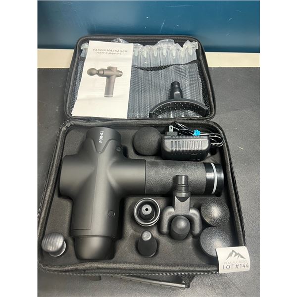 Lot of 1 Handheld Deep Tissue Portable/Rechargeable Massage Gun