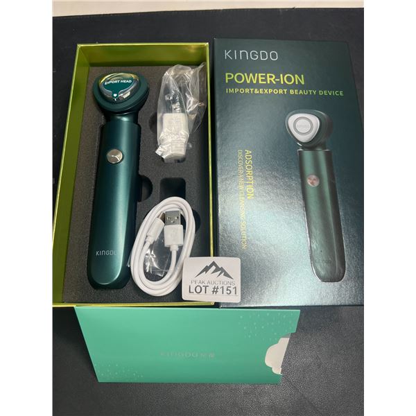 Lot of 1 Kingdo Power-Ion Import & Export Beauty Device/Skin Tightening Machine