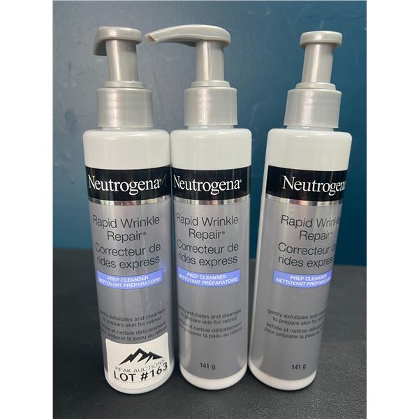 Lot of 3 Neutrogena Rapid Wrinkle Repair