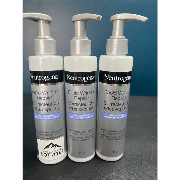 Lot of 3 Neutrogena Rapid Wrinkle Repair