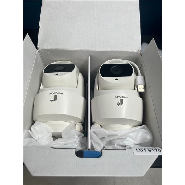 Lot of 1 2pack 360-Degree WiFi Cameras