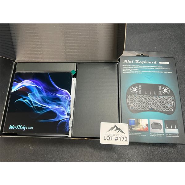 Lot of 1 Android TV Box w/ Mini Keyboard