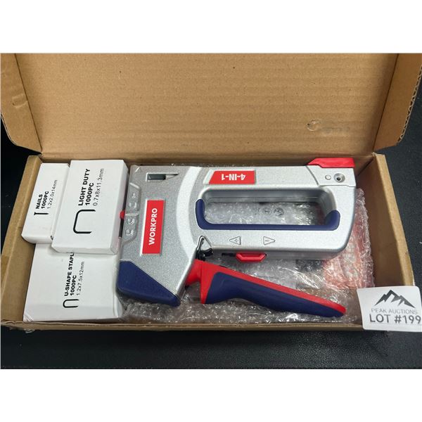 Lot of 1 WorkPro 4-in-1 Heavy Duty Stapler
