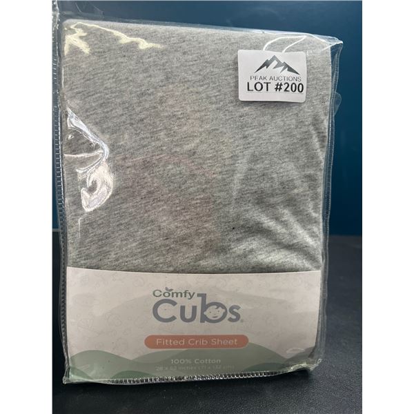 Lot of 1 Comfy Cubs Fitted Crib Sheet