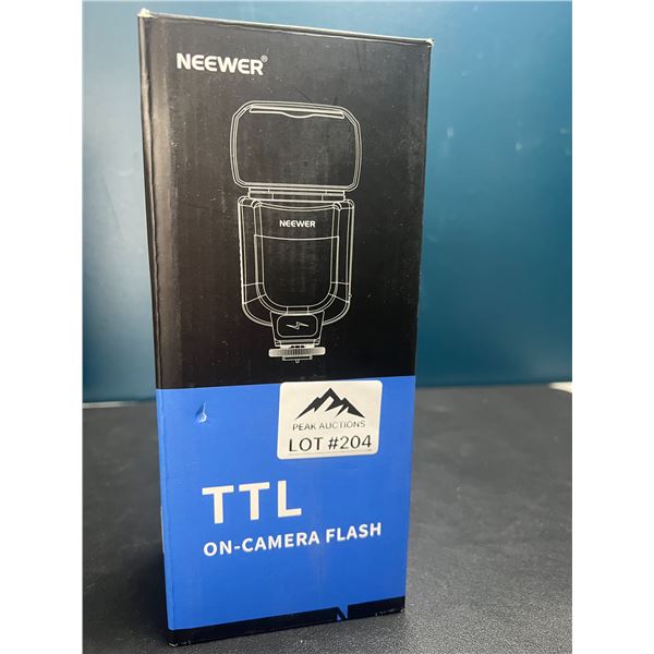 Lot of 1 Neewer TTL On-Camera Flash