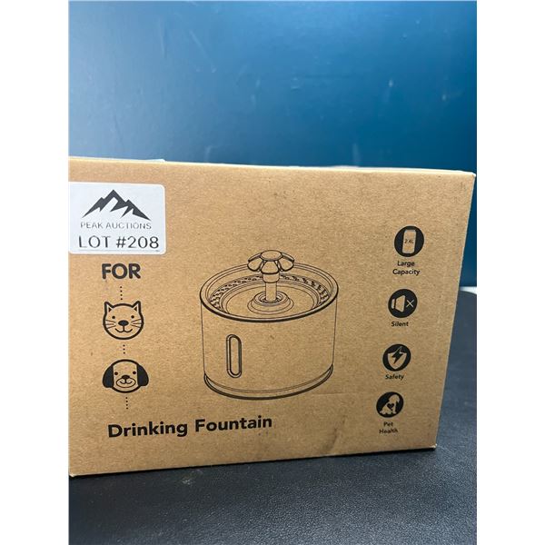 Lot of 1 Automatic Pet Drinking/Water Fountain