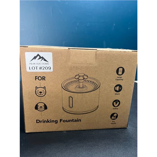 Lot of 1 Automatic Pet Drinking/Water Fountain