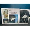 Image 2 : Lot of 2 LED Solar Lights w/ Motion Sensor Detection