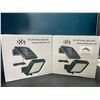 Image 1 : Lot of 2 LED Solar Lights w/ Motion Sensor Detection